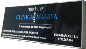 casete luminoasa cu led